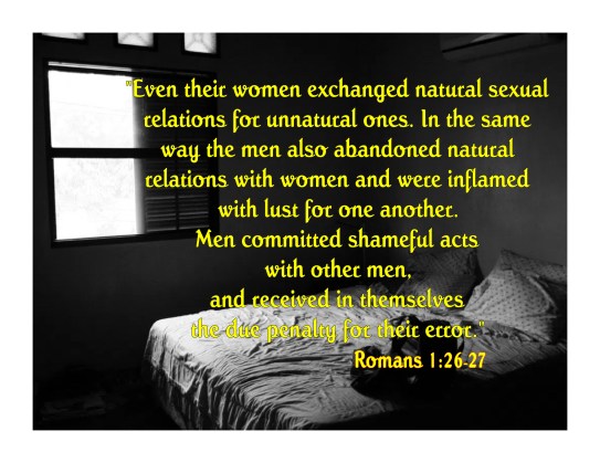 Romans 1 26-27